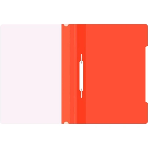 Папка-скоросшиватель БЮРОКРАТ А4, 160 мкм, красная