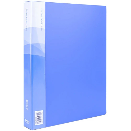 Папка 60 вкладышей DELI А4, 1000 мкм, голубая