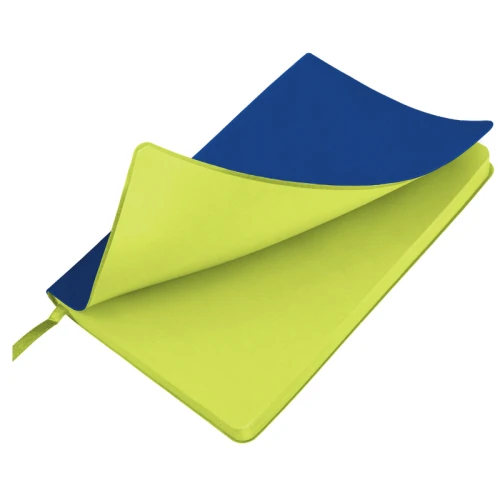 Ежедневник недатированный BRAUBERG "Flex" А5, кожзам, гибкий, 136 л., синий