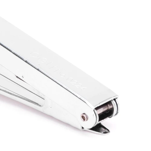 Степлер до 12 листов DELI металл, №10, ассорти, с антистеплером