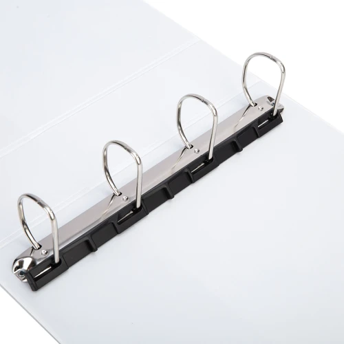 Папка на 4 кольцах DELI корешок 77 мм, белая