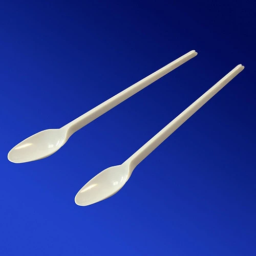Ложка чайная 12,5см белая 100 шт/уп