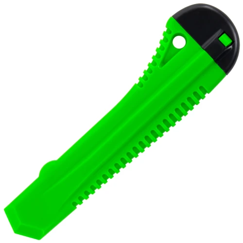 Нож канцелярский STAFF "Basic" 18 мм, фиксатор, ассорти