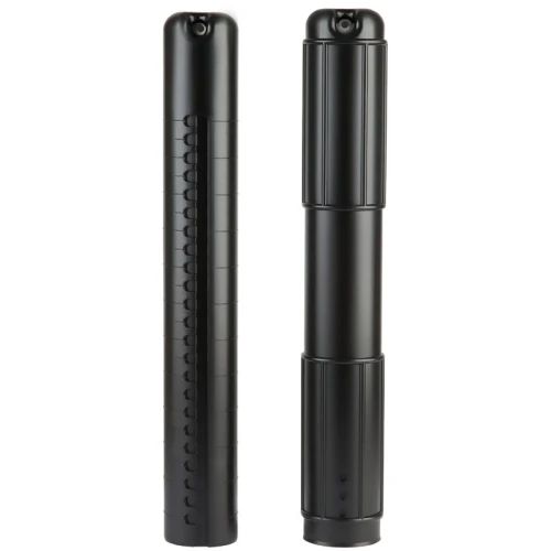 Тубус СТАММ телескопический на шнуре, диаметр 90 мм, черный