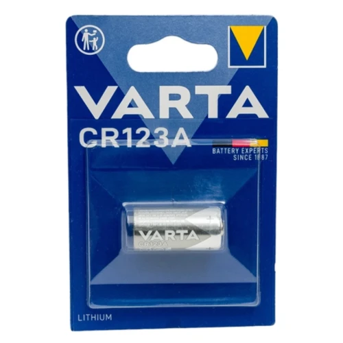 Батарейка VARTA Professional Lithium CR123A литиевая, 1 шт в блистере