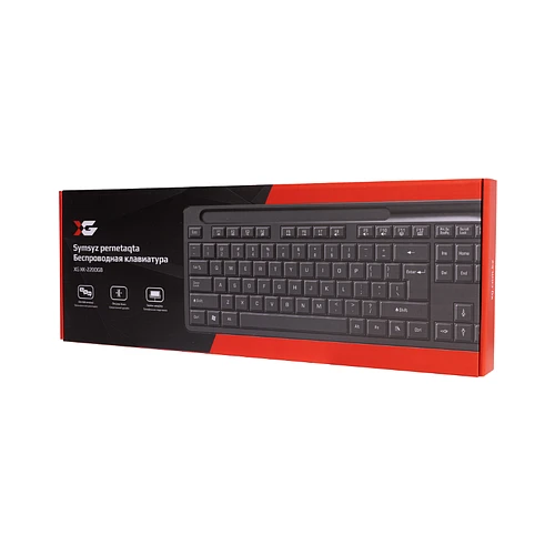 Клавиатура беспроводная XG XK-220OGB черная