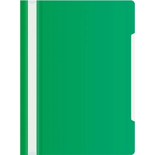 Папка-скоросшиватель БЮРОКРАТ А4, 160 мкм, зеленая