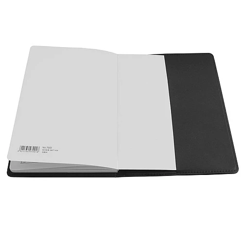 Ежедневник недатированный Deli А5, 160 страниц, мягкая обложка, черный