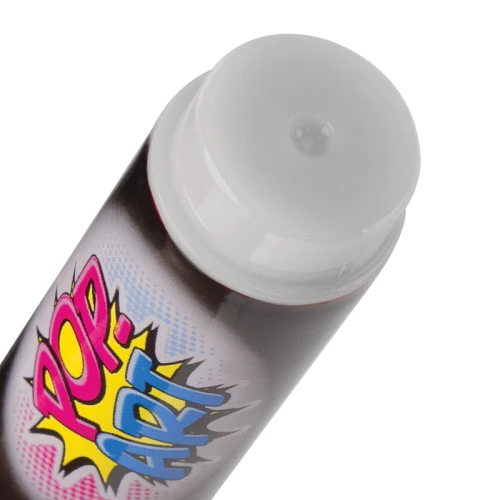 Маркер меловой BRAUBERG "POP-ART" сухостираемый, 3.5 мм, белый