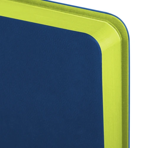 Ежедневник недатированный BRAUBERG "Flex" А5, кожзам, гибкий, 136 л., синий