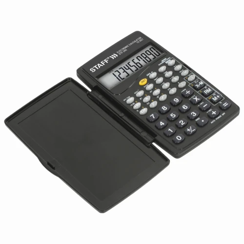 Калькулятор научный STAFF STF-245, 128 функций, 10 разрядов, черный