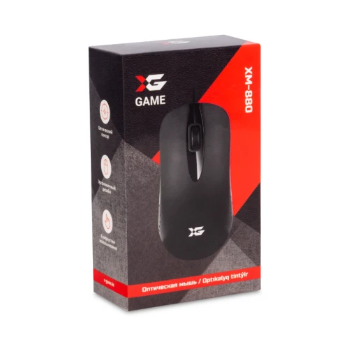 Мышь проводная X-Game XM-880OUB черный