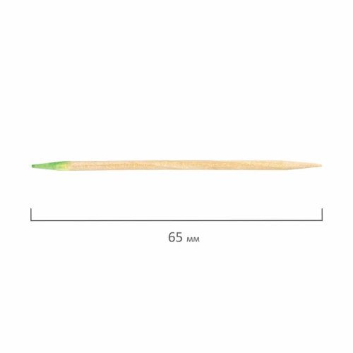 Зубочистки БЕЛЫЙ АИСТ бамбук, с ментолом, 1000 шт.