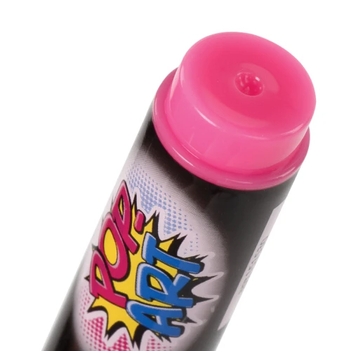 Маркер меловой BRAUBERG "POP-ART" сухостираемый, 3.5 мм, розовый