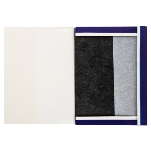 Бумага копировальная BRAUBERG "Classic", А4, чёрная, 50 листов