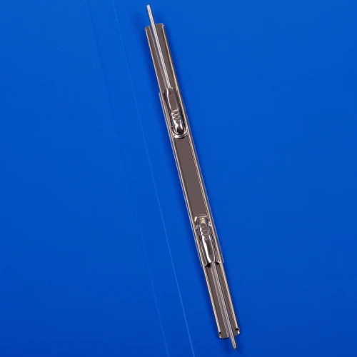 Папка с металлическим прижимом OfficeSpace А4, 450 мкм, синяя