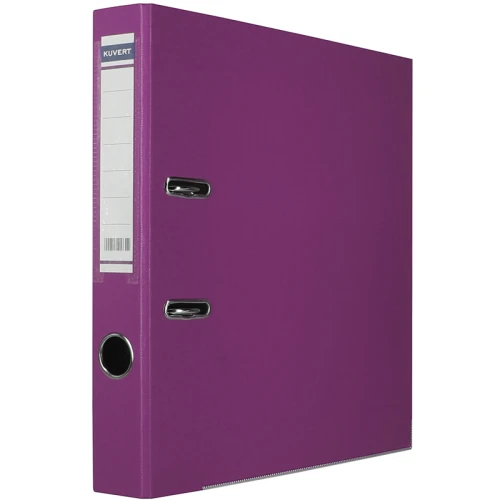 Папка-регистратор KUVERT А4, 50 мм, фиолетовый