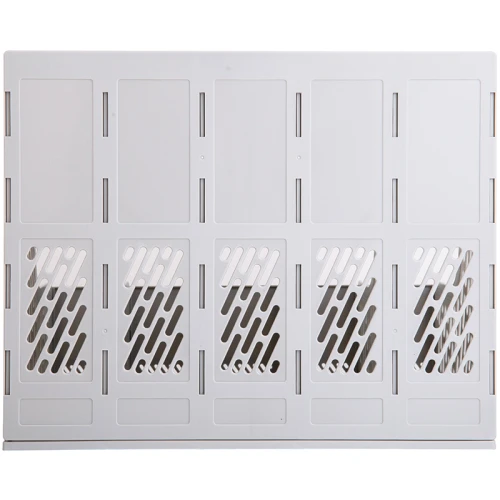 Лоток вертикальный DELI 5 отделений, серый