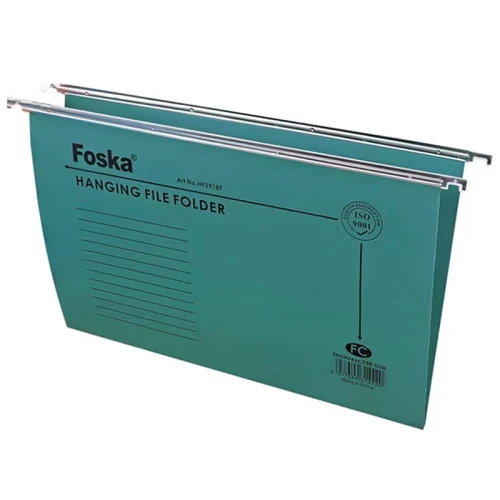 Папка подвесная Foska "FC" А4, зеленая