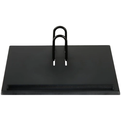 Подставка под календарь СТАММ пластик, малая, черная