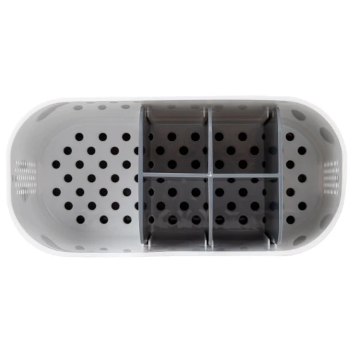 Стакан-органайзер LAIMA HOME пластик, белый