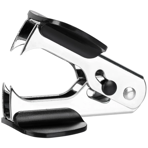 Антистеплер DELI №24/6, 26/6, с фиксатором, ассорти