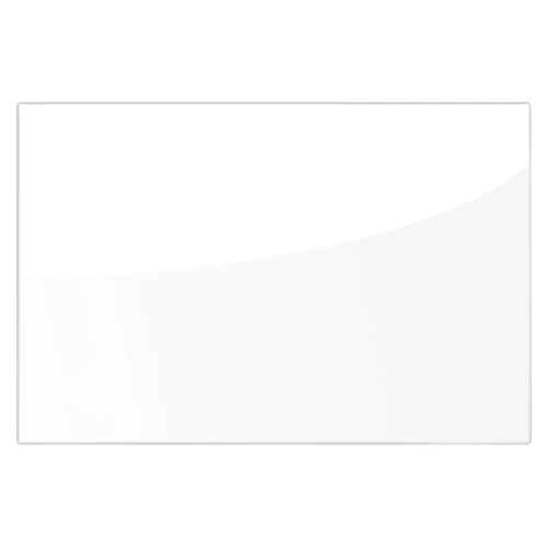 Доска стеклянная ASKELL "LUX" 90*120 см, магнитно-маркерная, белая