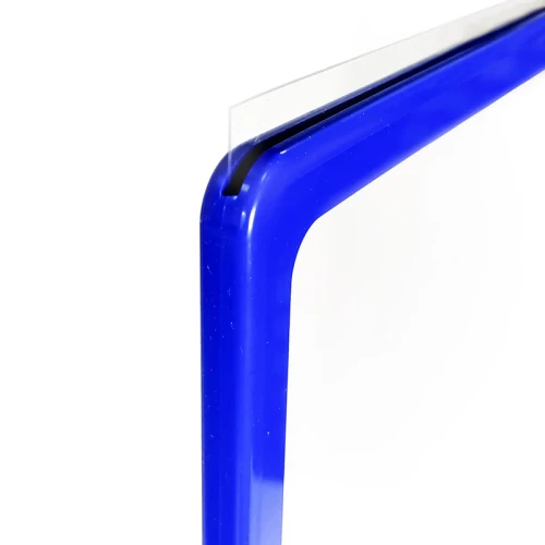 Пластиковая рамка с карманом-протектором формата PF-A4 синяя