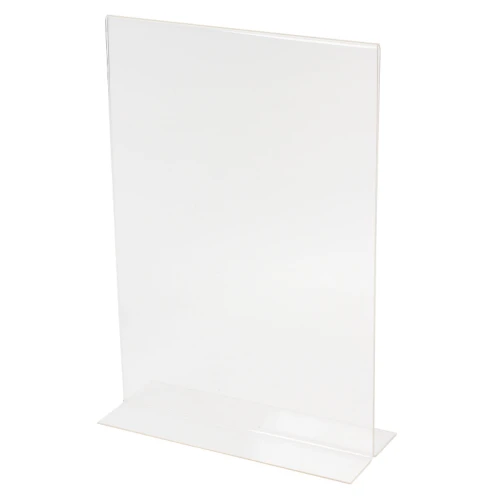 Подставка для рекламы BRAUBERG А4, двусторонняя, вертикальная