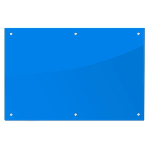 Доска стеклянная ASKELL "STANDART" 120*240 см, магнитно-маркерная, голубая