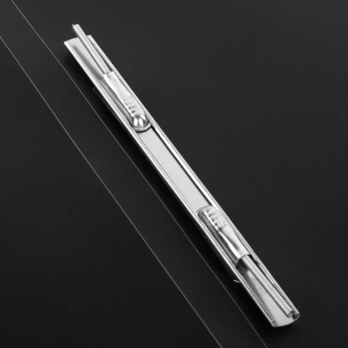 Папка с металлическим прижимом STAFF А4, 500 мкм, черная