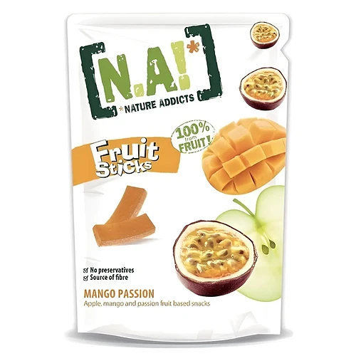 Пастила фруктовая Nature Addicts! с манго и маракуйей 35 гр