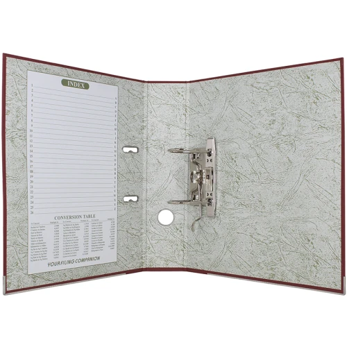 Папка-регистратор KUVERT А4, 72 мм, бордовый