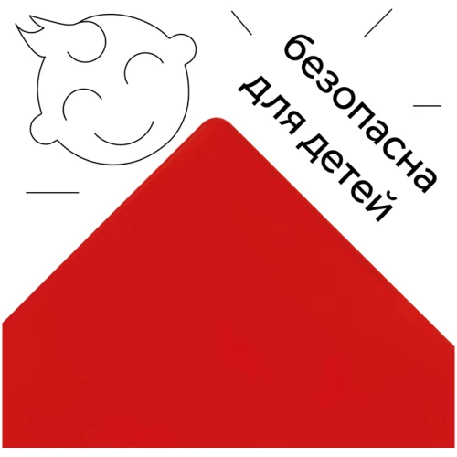 Доска для лепки Гамма, А4, 2 стека, пластик, красный