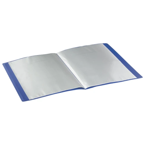 Папка 30 вкладышей BRAUBERG А4, 500 мкм, синяя