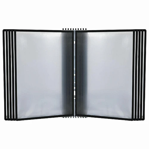 Демосистема настенная STAFF с 10 чёрными панелями