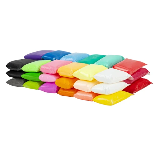 Пластилин BRAUBERG KIDS супер легкий, застывающий, 36 цветов, 3 стека, 360 гр