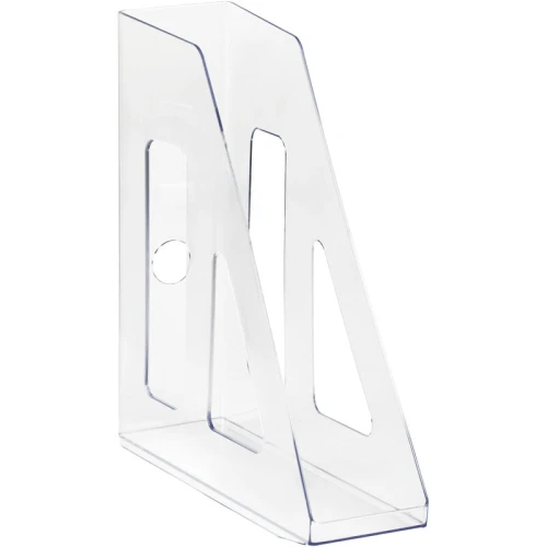 Лоток вертикальный СТАММ "Актив" прозрачный