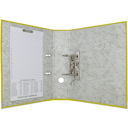 Папка-регистратор KUVERT А4, 72 мм, желтый