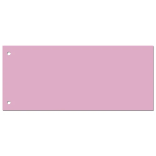 Разделитель листов Hamelin 240*105 мм, картон, 190 гр, 100 листов, розовый