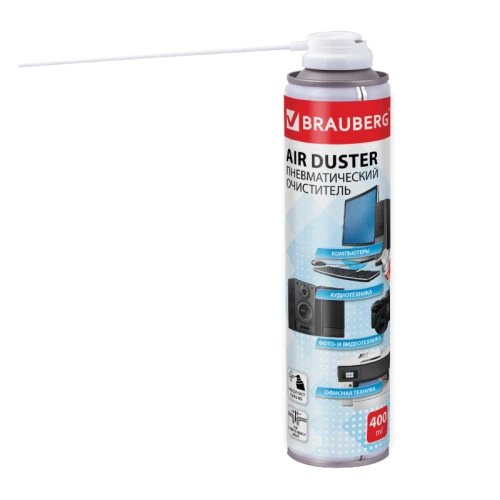 Баллон со сжатым воздухом BRAUBERG 400 мл