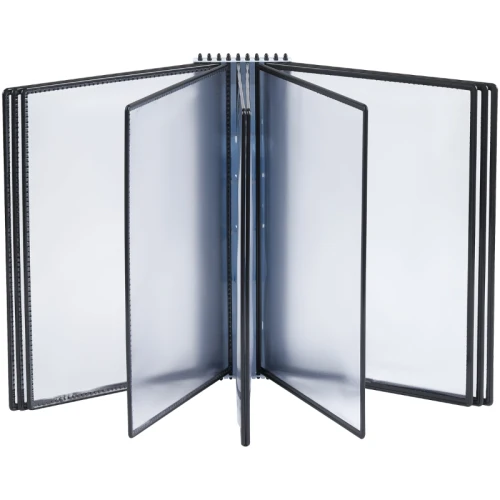 Демосистема настенная OfficeSpace с 10 чёрными панелями