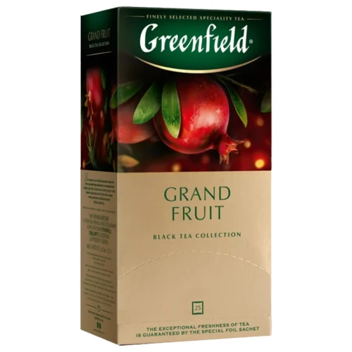 Чай GREENFIELD "Grand Fruit" черный, 25 пакетиков