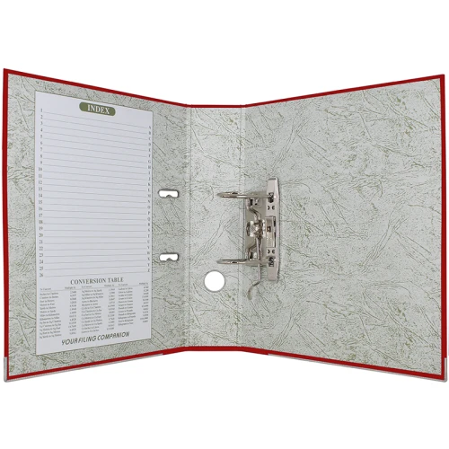 Папка-регистратор KUVERT А4, 72 мм, красный