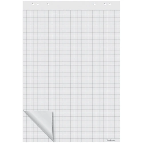 Блокнот для флипчарта Berlingo 64*96см, 20л., клетка SFb_20011