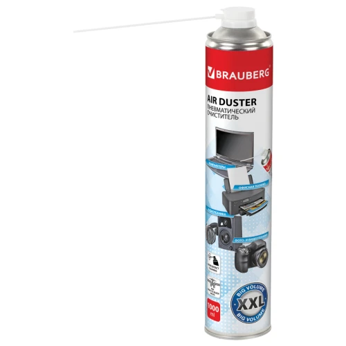 Баллон со сжатым воздухом BRAUBERG 1000 мл