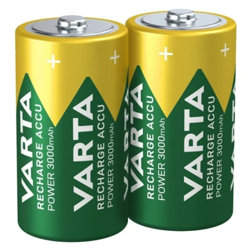 Батарейки аккумуляторные VARTA С (HR14) 3000 mAh, 2 шт. в блистере