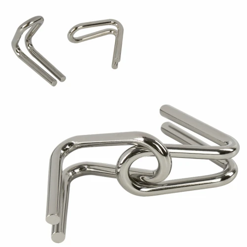 Головоломки металлические ЗОЛОТАЯ СКАЗКА уровень сложности "Любитель" 6 шт.