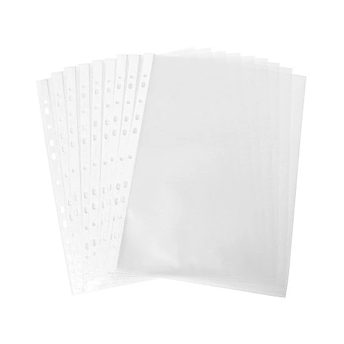 Файл-вкладыш Deluxe "Clear" А4, 80 мкм 100 штук в упаковке