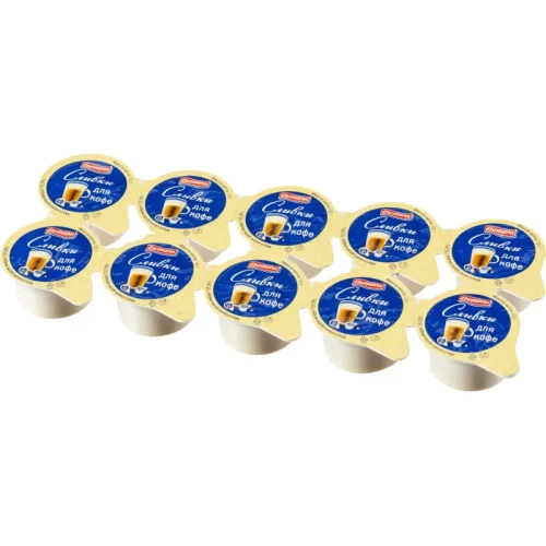 Сливки для кофе Ehrmann 10%, порционные, 10 мл, 10 шт в упаковке